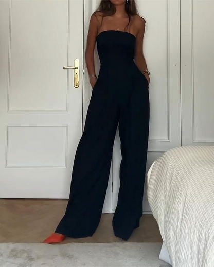 Sofía™ | Elegant Off-Shoulder Jumpsuit